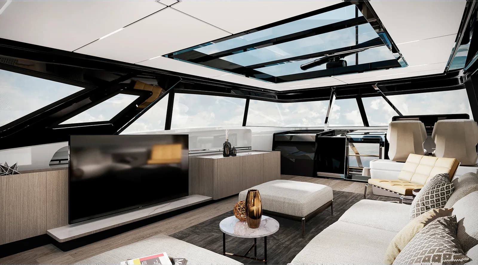 Ferretti 1000 Skydeck — foto 4