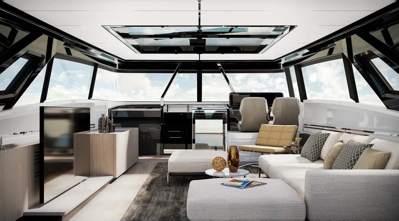 Ferretti 1000 Skydeck — foto 7