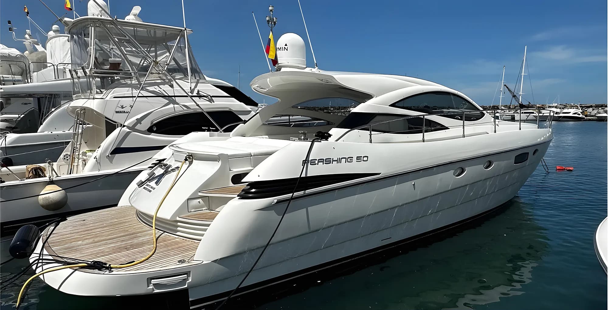 Pershing 5X 2008 — Puerto La Cruz, Venezuela